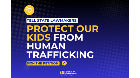 Support SB 14 to Combat Human Trafficking - Sign the Petition!