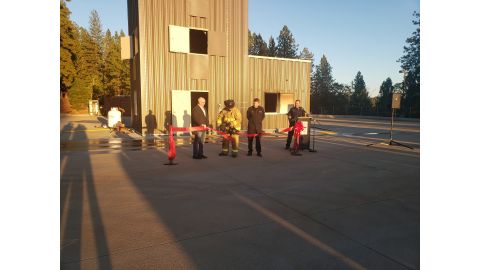 Sierra College Celebrates a New Fire Training Tower at their Nevada County Campus