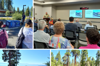 Tahoe's Regional Planning Agency's West Shore Tahoe Field Tour
