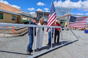 Last Frontier Health District Signs Modoc Medical Center's Last Truss